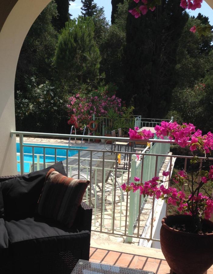 Villa Gastouri Pascalia With Heated Pool In October And Views Achílleion