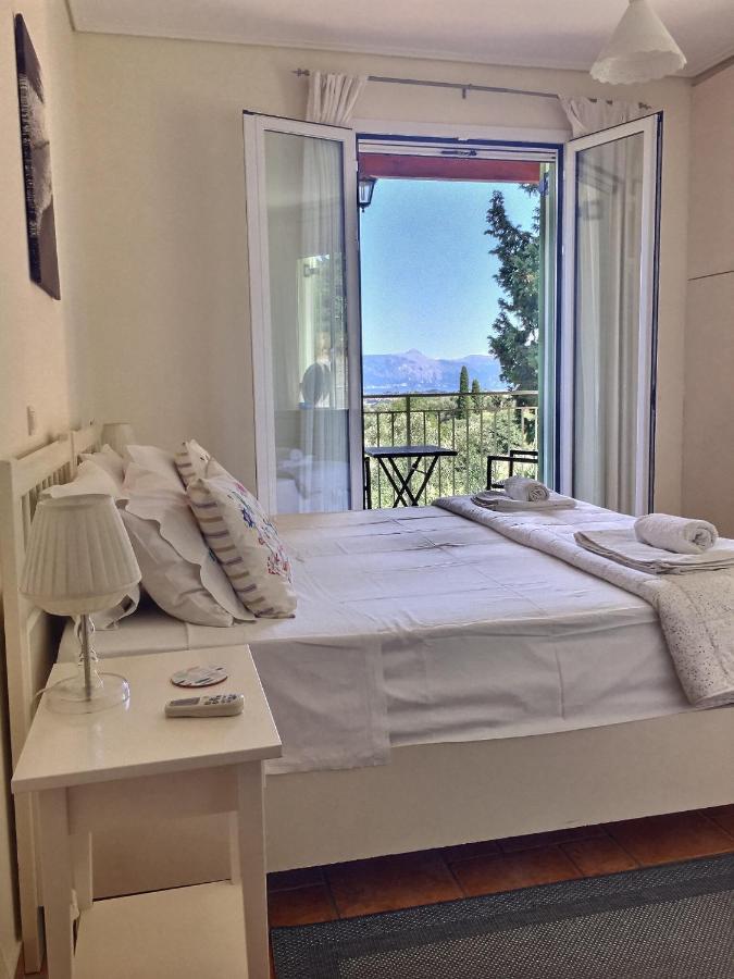Gastouri Pascalia With Heated Pool In October And Views Villa Achílleion