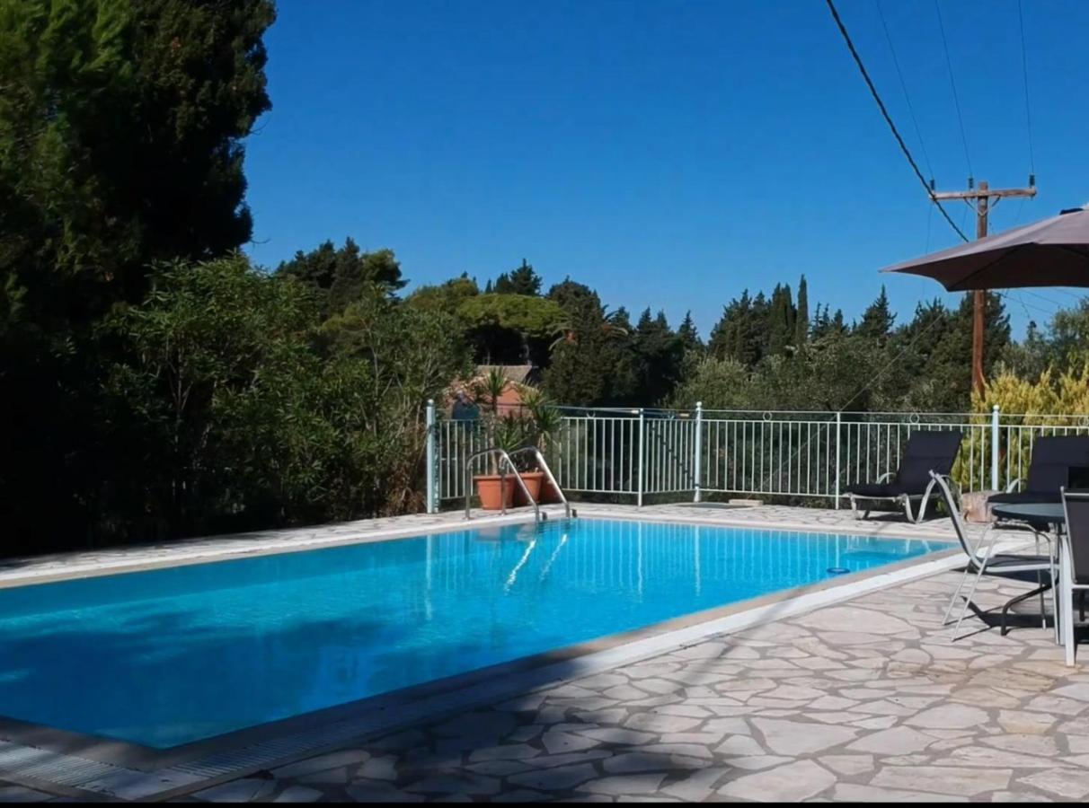 Gastouri Pascalia With Heated Pool In October And Views Villa Achílleion
