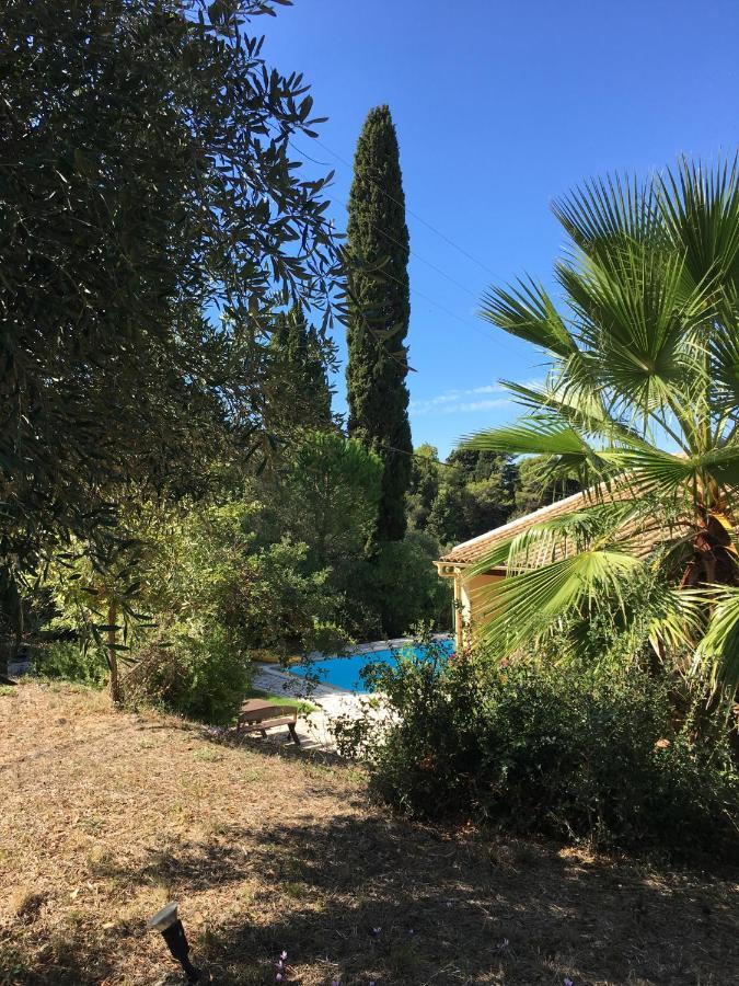Villa Gastouri Pascalia With Heated Pool In October And Views